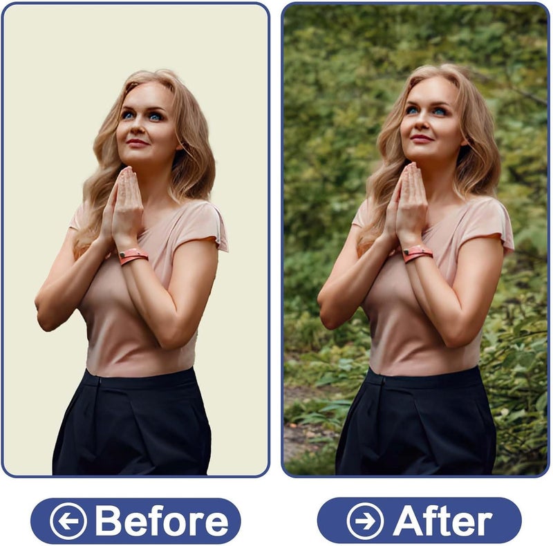 GFCC 8FTX10FT Ivory Backdrop Background for Photography Photo Booth Backdrop for Photoshoot Background Screen Video Recording Parties Curtain - Image 3